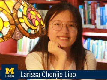 Larissa Chenjie Liao, Masters in International and Regional Studies, Chinese Studies Specialization 